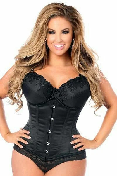 Queen Size Top Drawer Satin Underbust Steel Corset