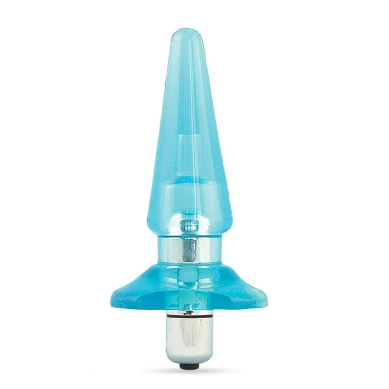 B Yours Basic Vibrating Anal Plug - Blue