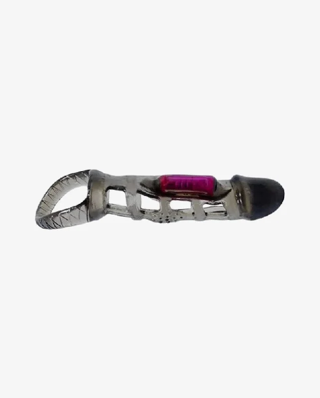 Baile Penis Sleeve With G-Spot Vibrator – Black