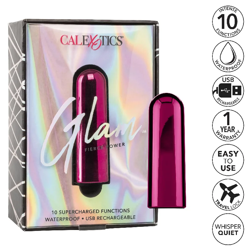 California Exotics - Fierce Power Glam Bullet Vibrator (Pink)