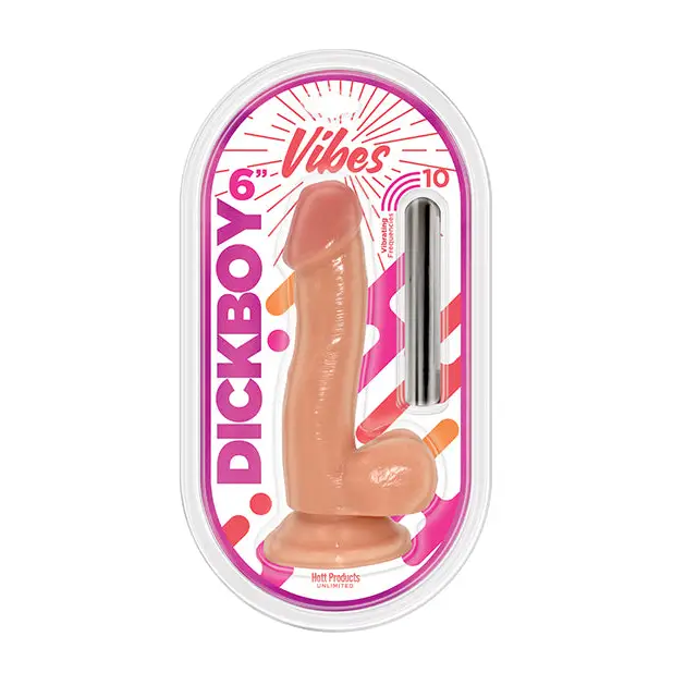 Dick Boy Vanilla Lovers 6" Vibe Bullet