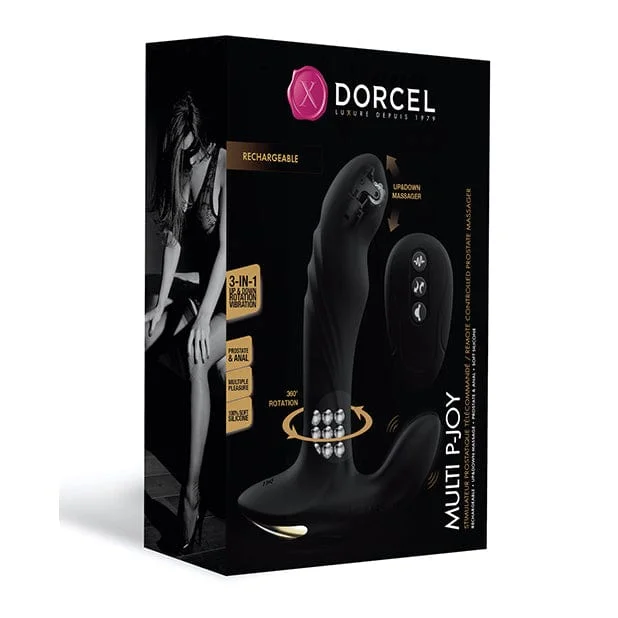 Dorcel - P Joy Double Action Rotating Prostate Massager (Black)