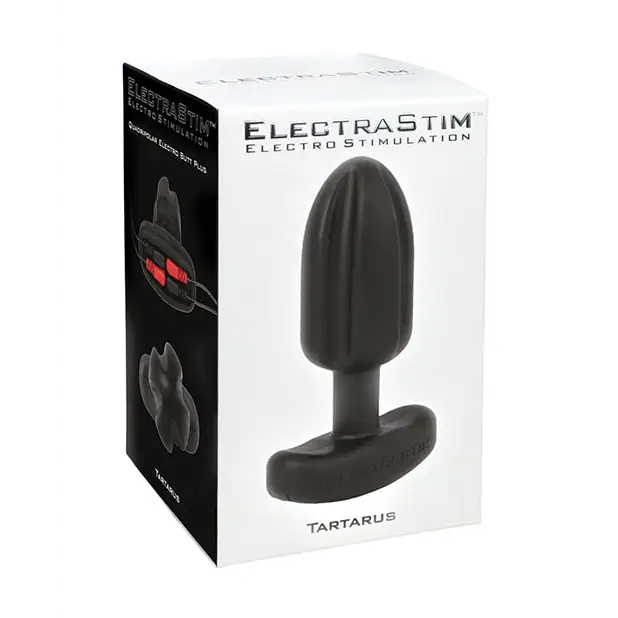 ElectraStim Silicone Noir Tartarus Butt Plug - Black