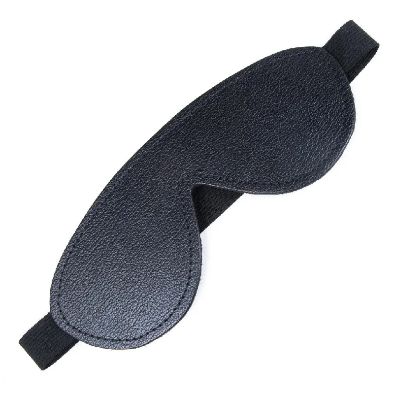 Sheepskin-Lined Leather Blindfold