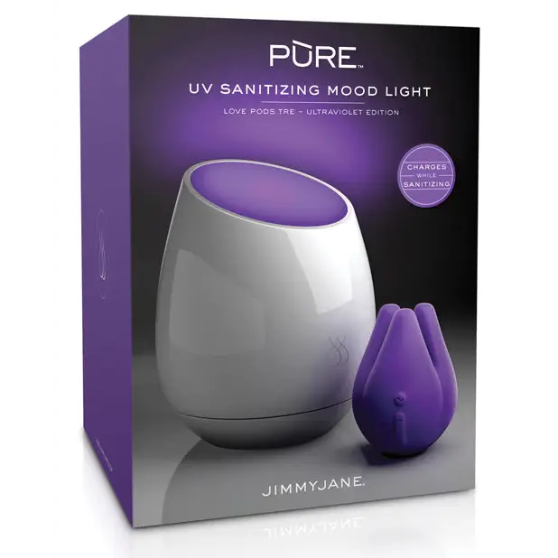 Jimmyjane Love Pods Tre Pure Uv Sanitizing Mood Light - Ultraviolet Edition