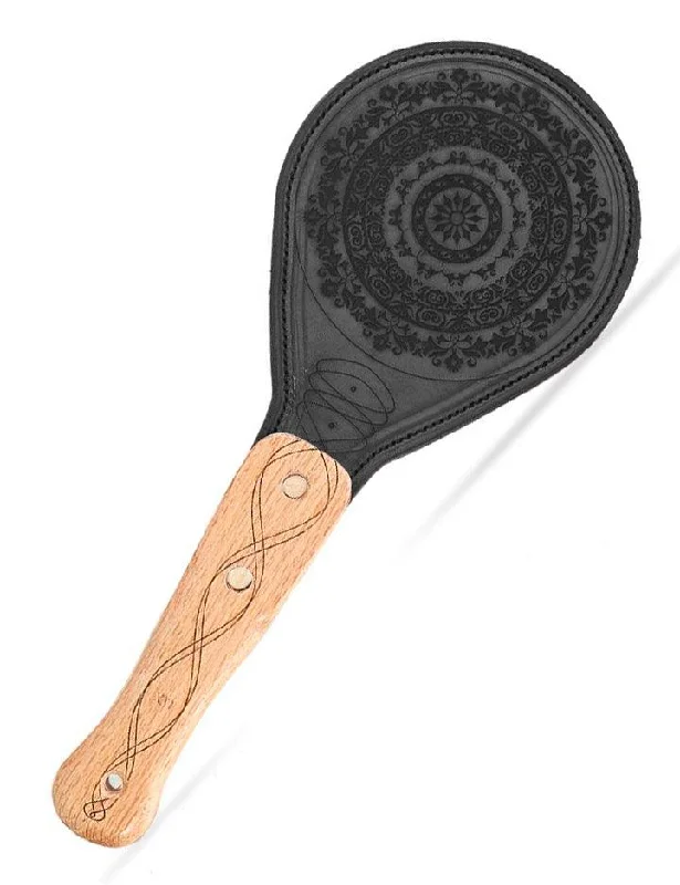 Floral Leather Paddle