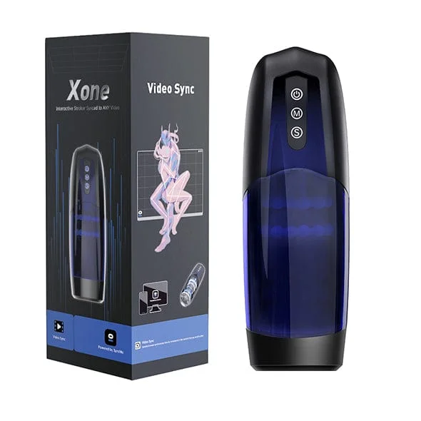 Magic Motion - Xone App-Controlled Interactive Stroker Masturbator (Blue)