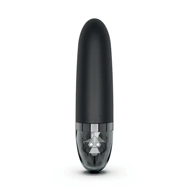 Mystim Sleak Freak eStim Straight Vibrator - Black