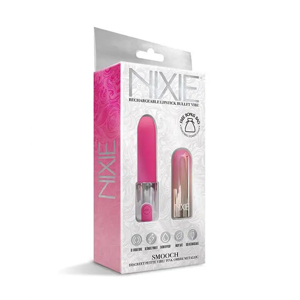 Nixie Smooch Rechargeable Lipstick Vibrator