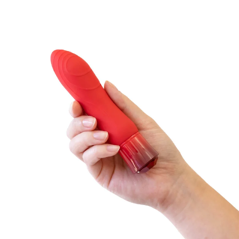 Oh My Gem Desire Rechargeable Vibe - Ruby