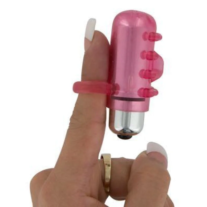 Orgasmic Finger Vibe Tickler - Red