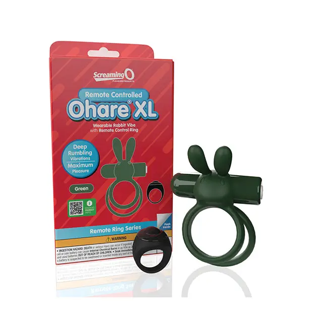 Screaming O Ohare Remote Controlled Vibrating Ring - XL