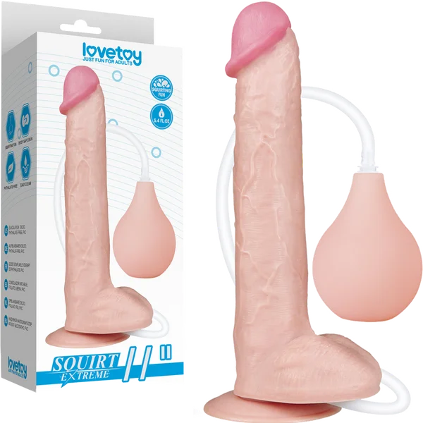 Squirt Extreme - 11" Squirting Dildo - Multiple Colours