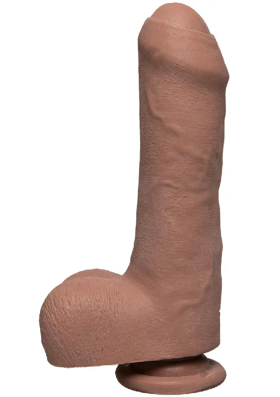 The D Uncut D Ultraskyn Dildo with Balls