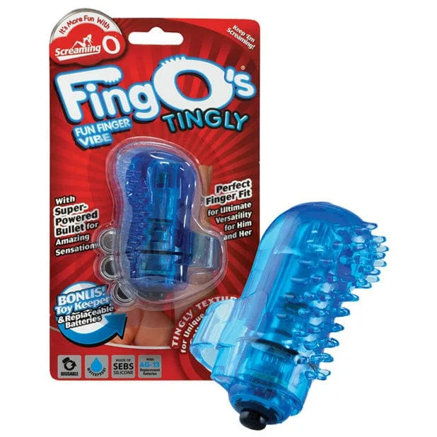 TheScreamingO - Fing Os Tingly Fun Finger Vibrator (Blue)