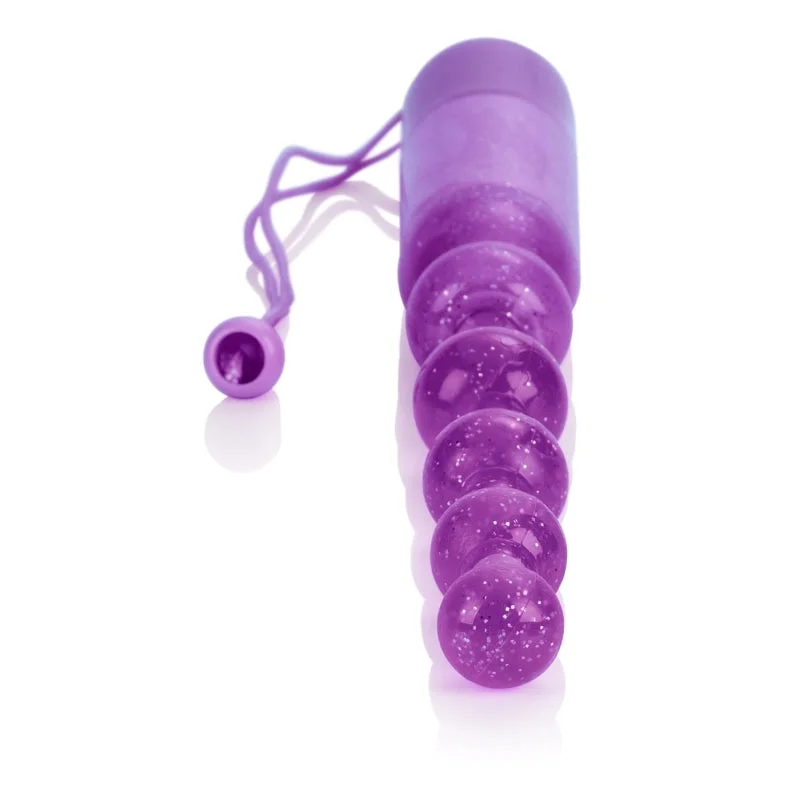 Vibrating Pleasure Beads - Purple