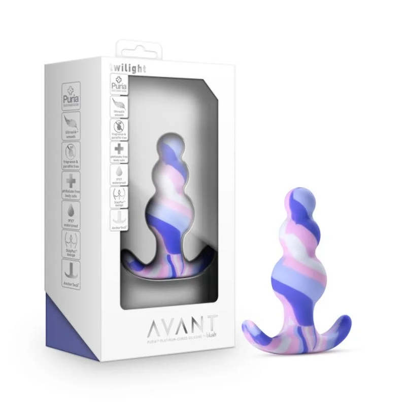 Avant - Twilight Butt Plug - Blue Swirl