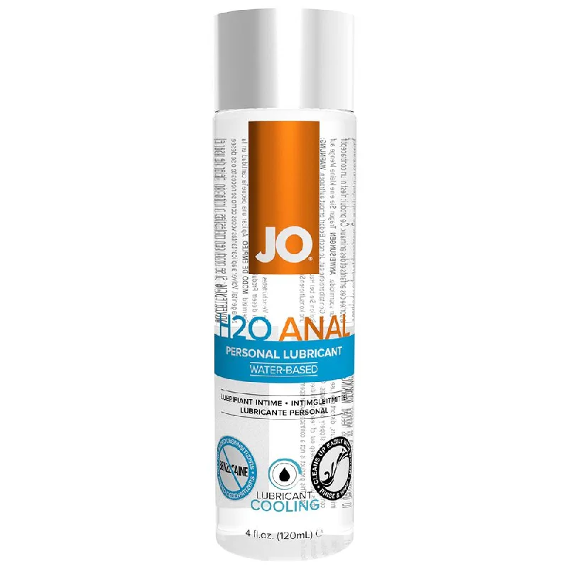 H2O Anal Personal Lube 4oz/120ml in Cool