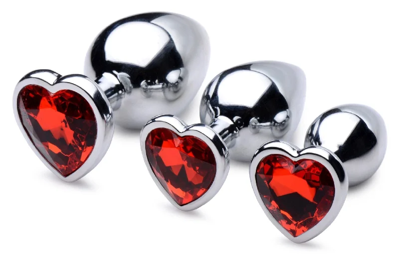 Heart Gem Anal Plug Set