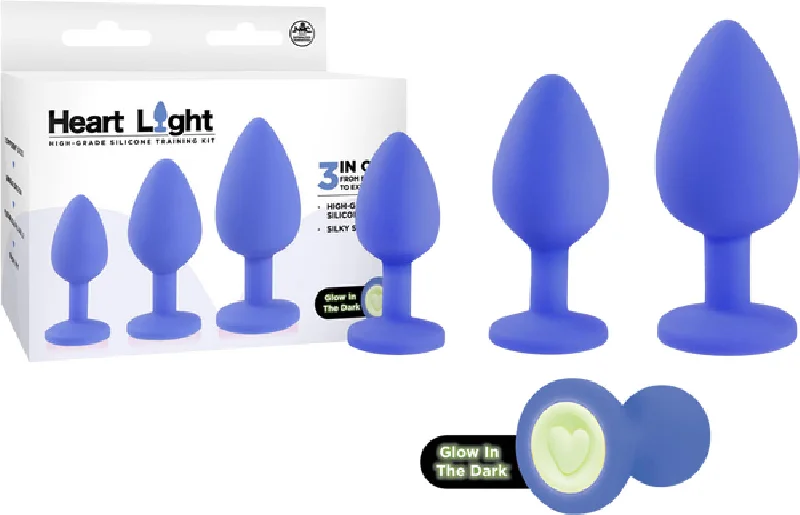 Heart Light - High Grade Silicone Training Kit 3 in 1 - Multiple Colours