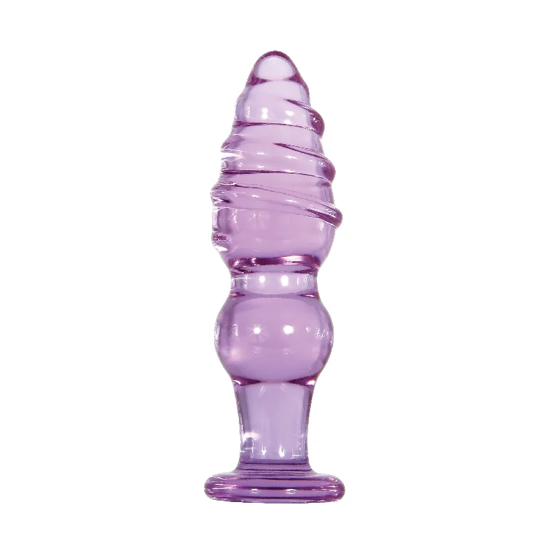 Intrigue KRYSTL #8 Glass Anal Plug