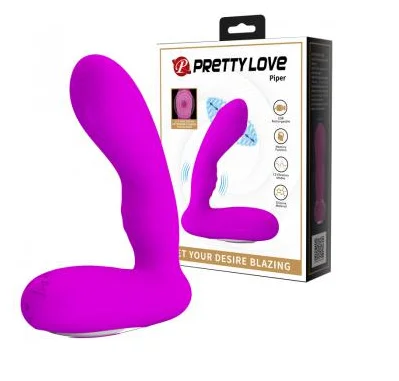 Pulse Wave Prostate Vibrator - Piper - Purple