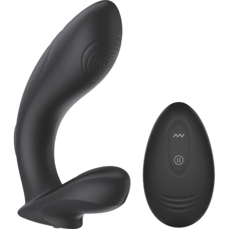 Remote Control Slapping Anal Toy - Roger - Black