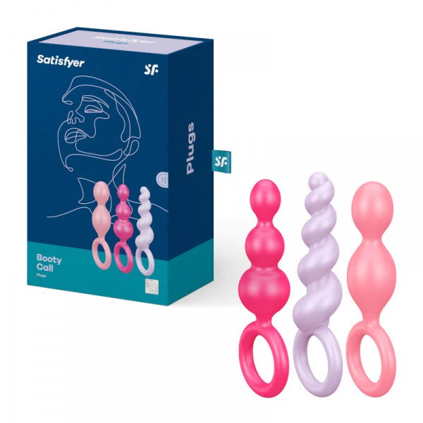 Satisfyer Booty Call Butt Plug Set 3 Pieces