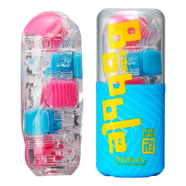 Tenga BOBBLE Crazy Cubes Textured Male Masturbator